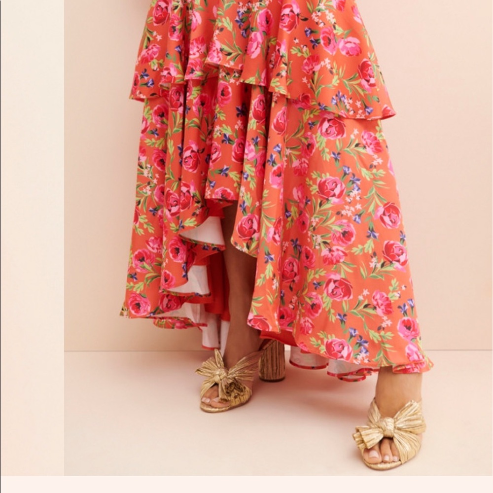 Keepsake the Label Peach Floral Maxi Dress - Picture 4 of 12